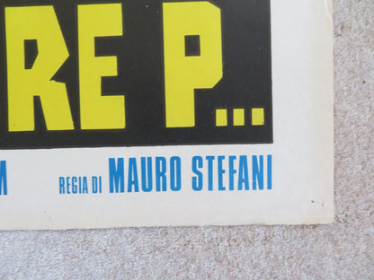GRAZIE SIGNORE P.... ITALIAN 2 FOGLIO POSTER HIRAM KELLER EVELYN STEWART 1972 Rendezvous Cinema Movie posters