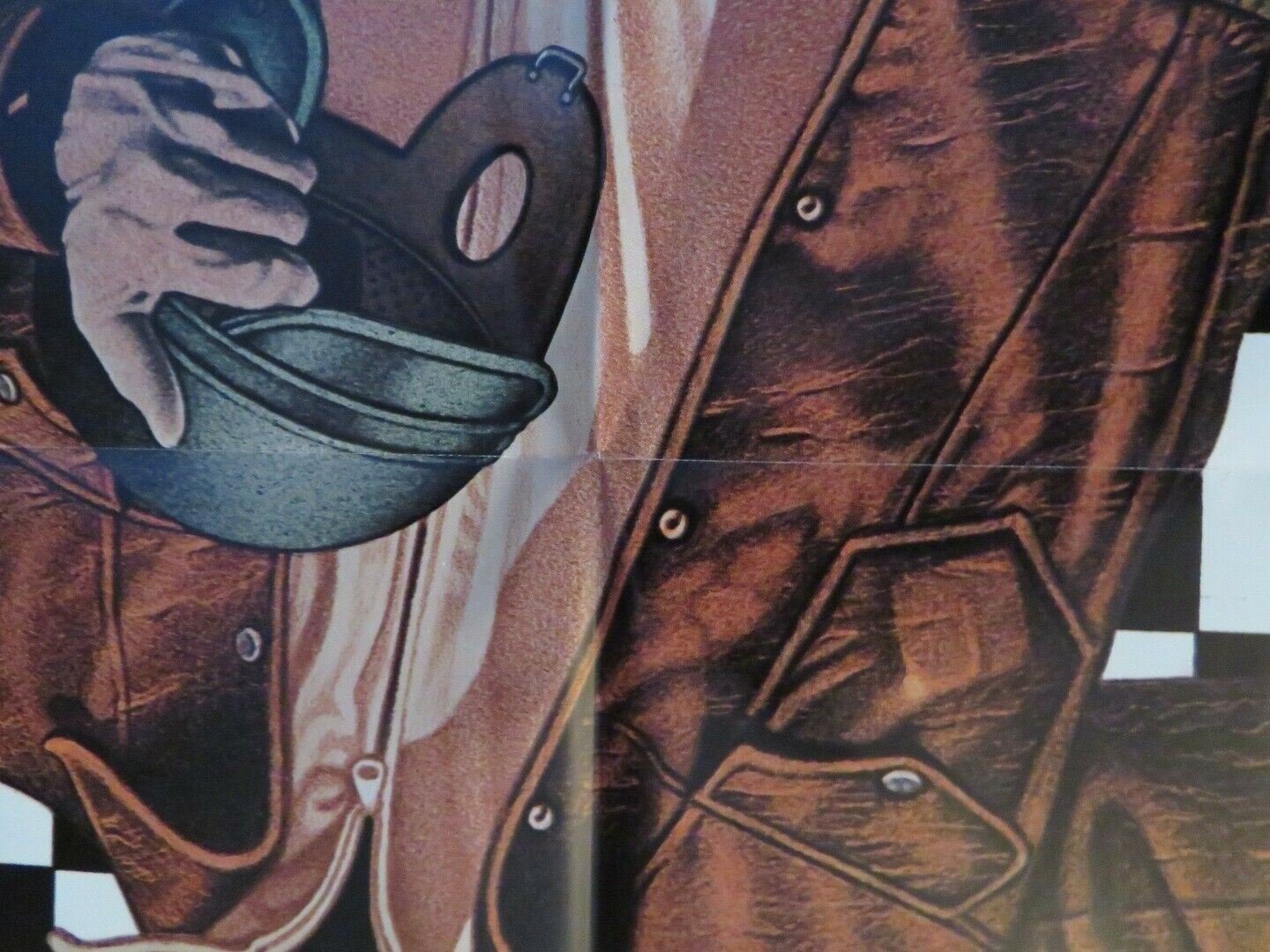 GREASED LIGHTNING FOLDED US ONE SHEET POSTER R.PRYOR BEAU BRIDGES 1977 Movie posters