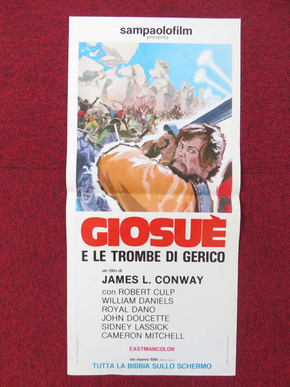 GREATEST HEROES OF THE BIBLE - JOSHUA & JERICO ITALIAN LOCANDINA POSTER 1980 Rendezvous Cinema Movie posters