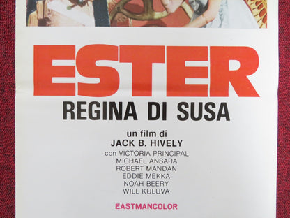 GREATESTS HEROES OF THE BIBLE - THE STORY OF ESTER ITALIAN LOCANDINA POSTER 1980 Rendezvous Cinema Movie posters