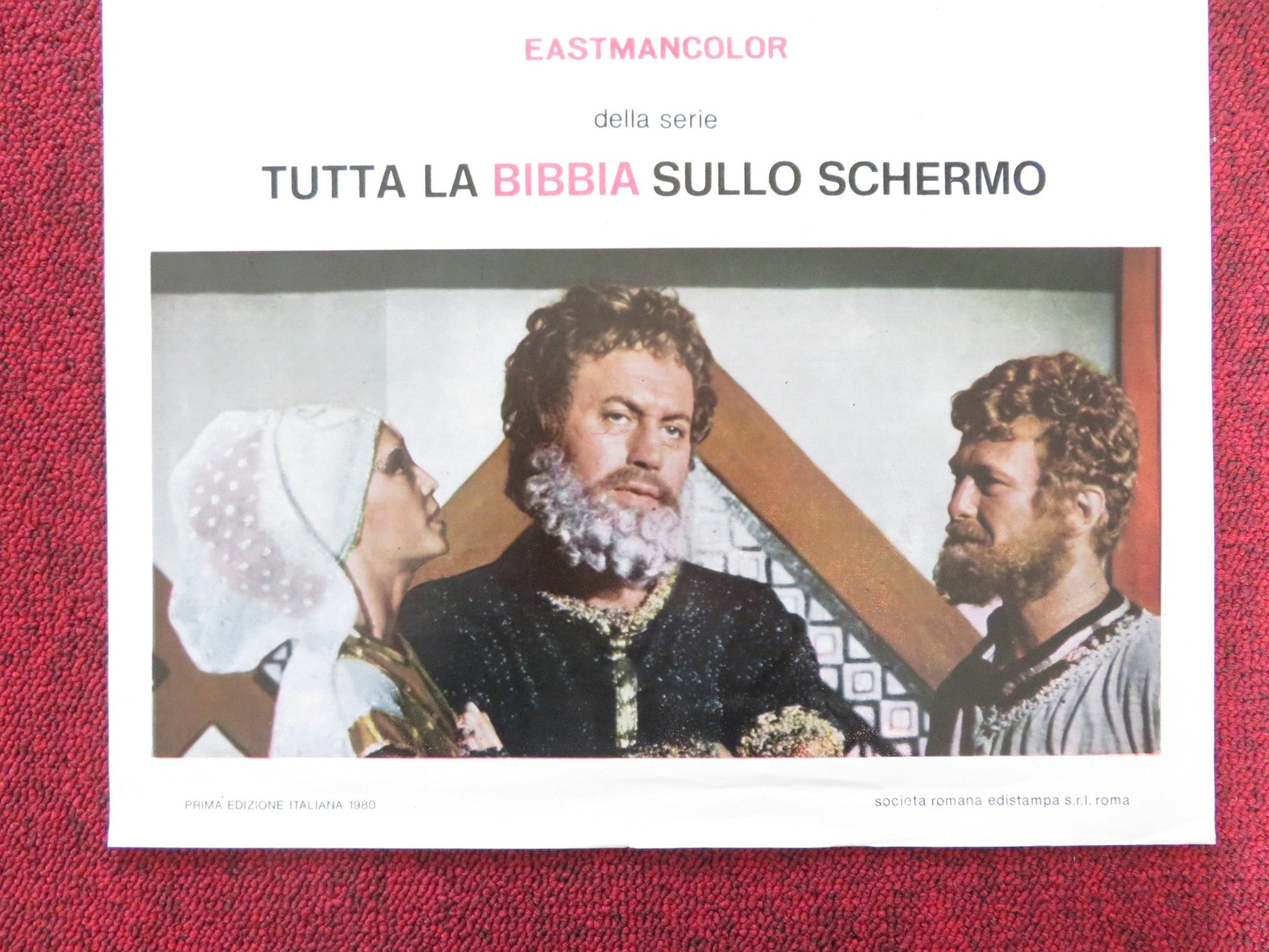 GREATESTS HEROES OF THE BIBLE - THE STORY OF ESTER ITALIAN LOCANDINA POSTER 1980 Rendezvous Cinema Movie posters