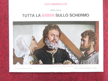 GREATESTS HEROES OF THE BIBLE - THE STORY OF ESTER ITALIAN LOCANDINA POSTER 1980 Rendezvous Cinema Movie posters
