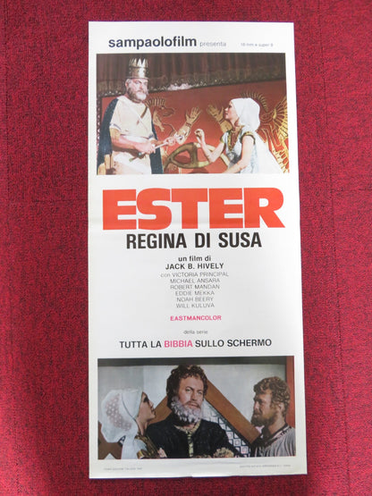 GREATESTS HEROES OF THE BIBLE - THE STORY OF ESTER ITALIAN LOCANDINA POSTER 1980 Rendezvous Cinema Movie posters