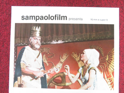 GREATESTS HEROES OF THE BIBLE - THE STORY OF ESTER ITALIAN LOCANDINA POSTER 1980 Rendezvous Cinema Movie posters