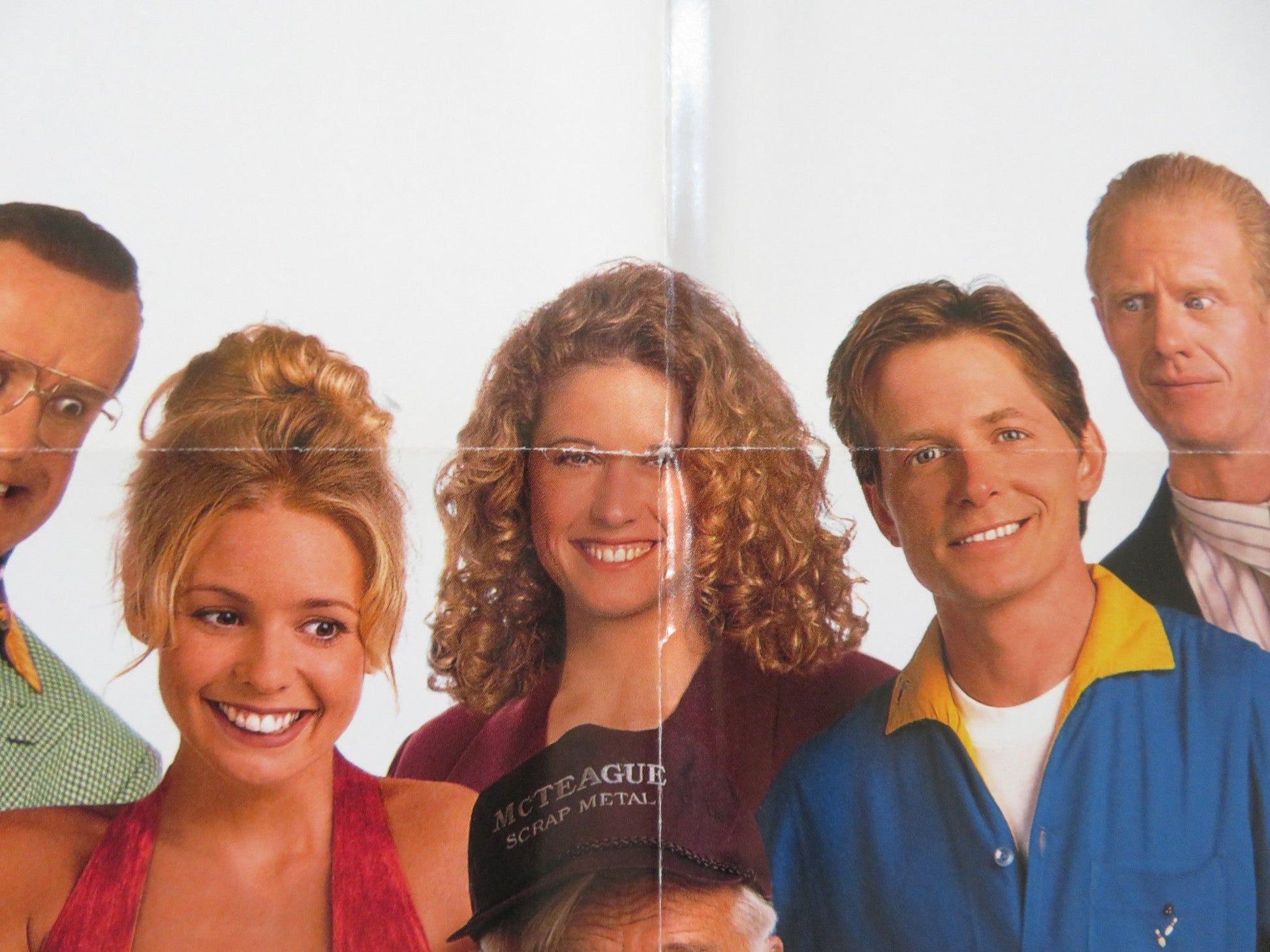 GREEDY FOLDED US ONE SHEET POSTER MICHAEL J. FOX KIRK DOUGLAS 1994 Rendezvous Cinema Movie posters