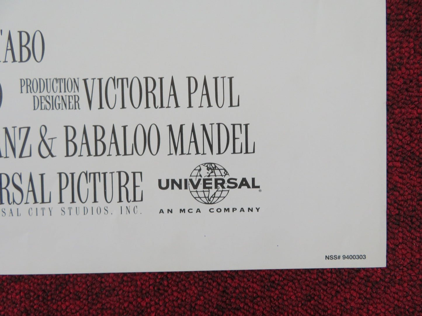 GREEDY FOLDED US ONE SHEET POSTER MICHAEL J. FOX KIRK DOUGLAS 1994 Rendezvous Cinema Movie posters