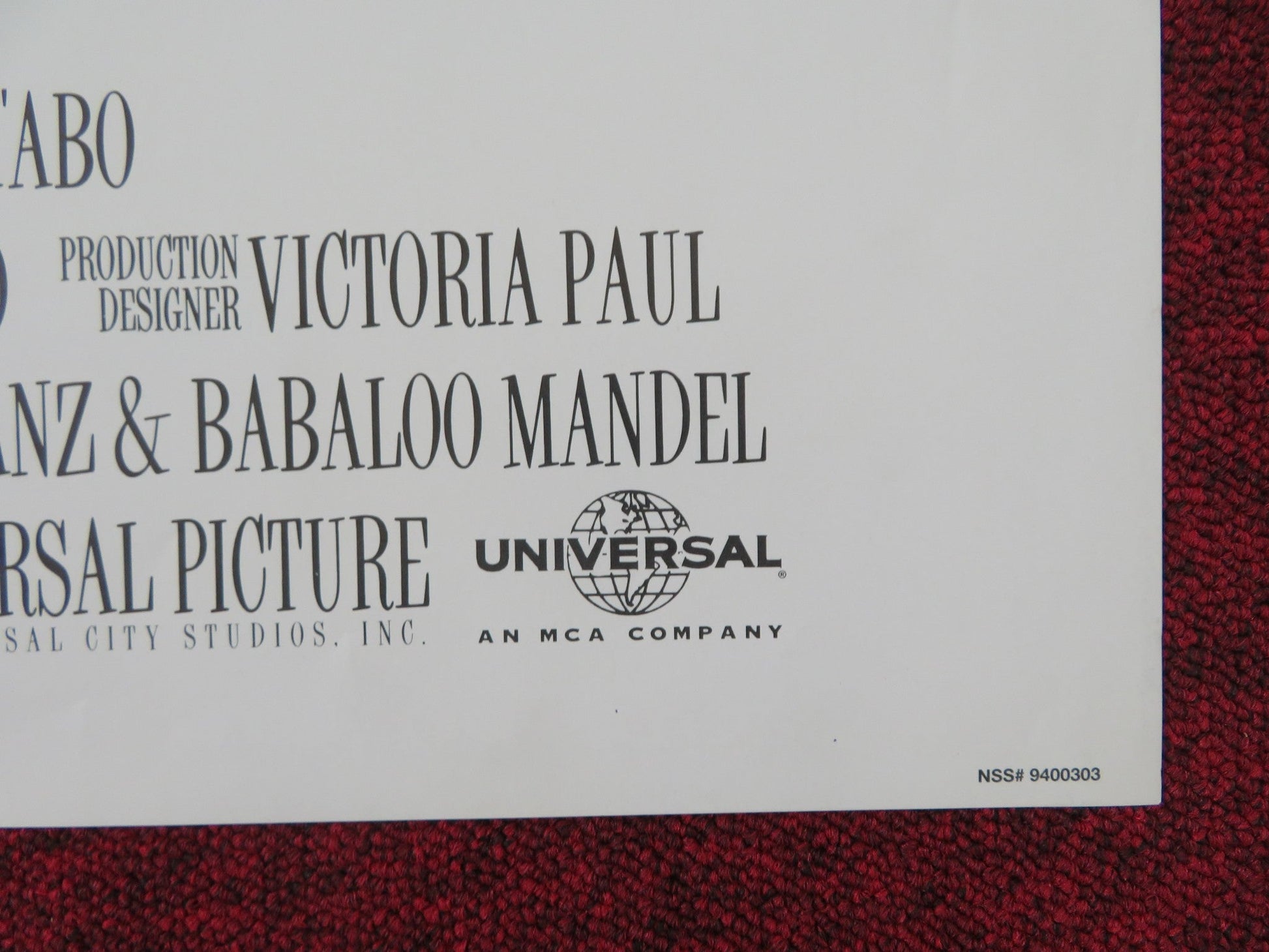 GREEDY FOLDED US ONE SHEET POSTER MICHAEL J. FOX KIRK DOUGLAS 1994 Rendezvous Cinema Movie posters