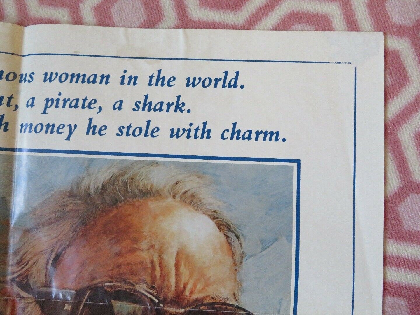 GREEK TYCOON FOLDED US ONE SHEET POSTER ANTHONY QUINN JACQUELINE BISSET 1978 Movie posters