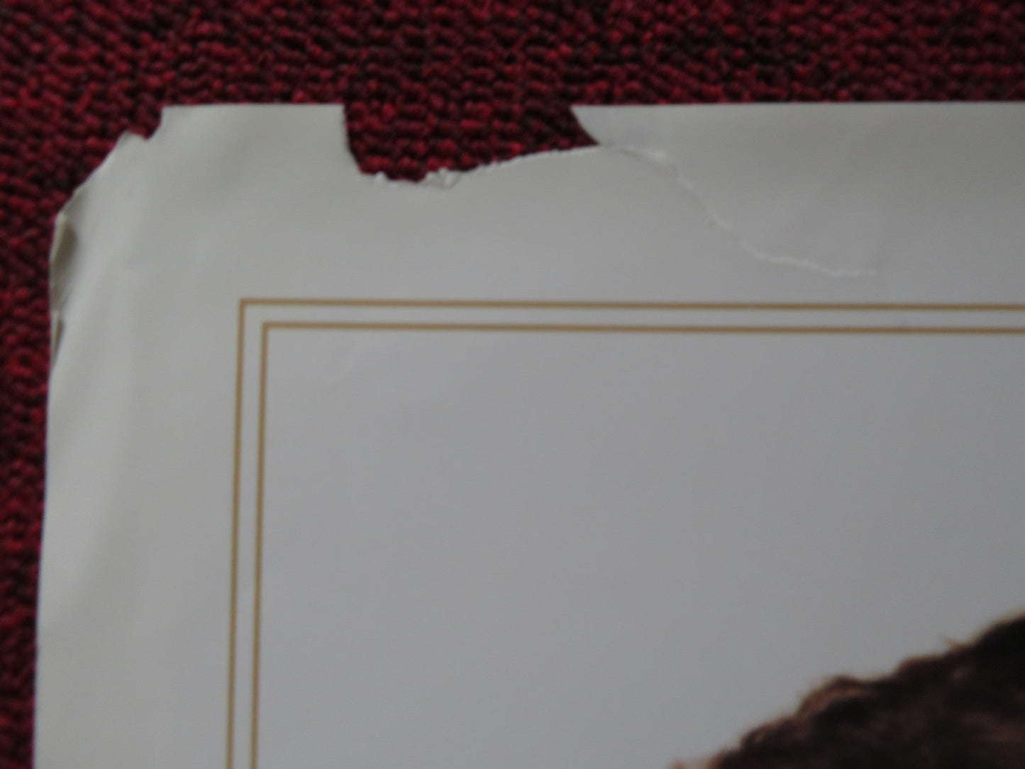 GREEN CARD FOLDED US ONE SHEET POSTER GERARD DEPARDIEU ANDIE MACDOWELL 1990 Rendezvous Cinema Movie posters