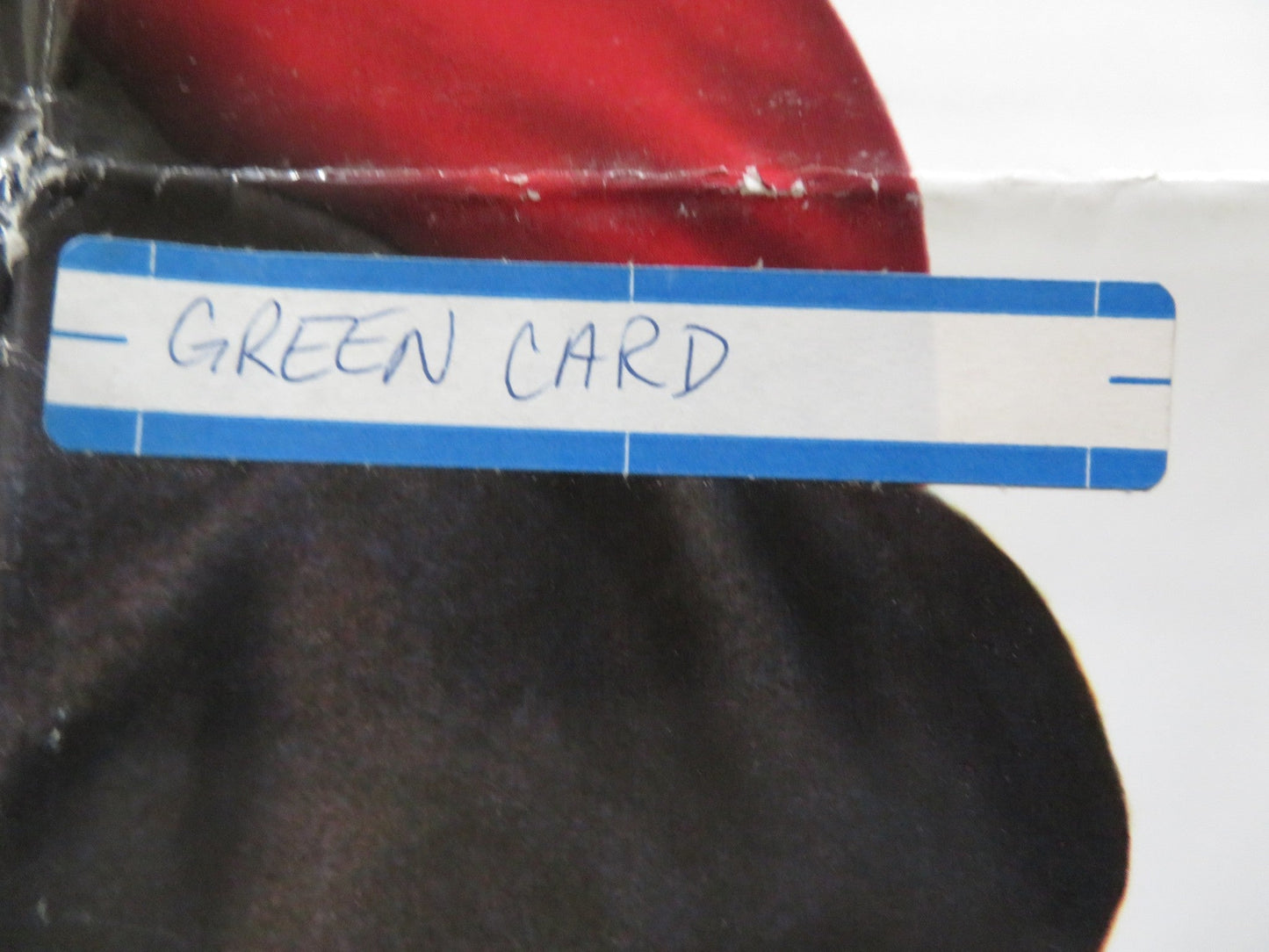 GREEN CARD FOLDED US ONE SHEET POSTER GERARD DEPARDIEU ANDIE MACDOWELL 1990 Rendezvous Cinema Movie posters