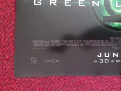 GREEN LANTERN US ONE SHEET ROLLED POSTER RYAN REYNOLDS BLAKE LIVELY 2011 Rendezvous Cinema Movie posters