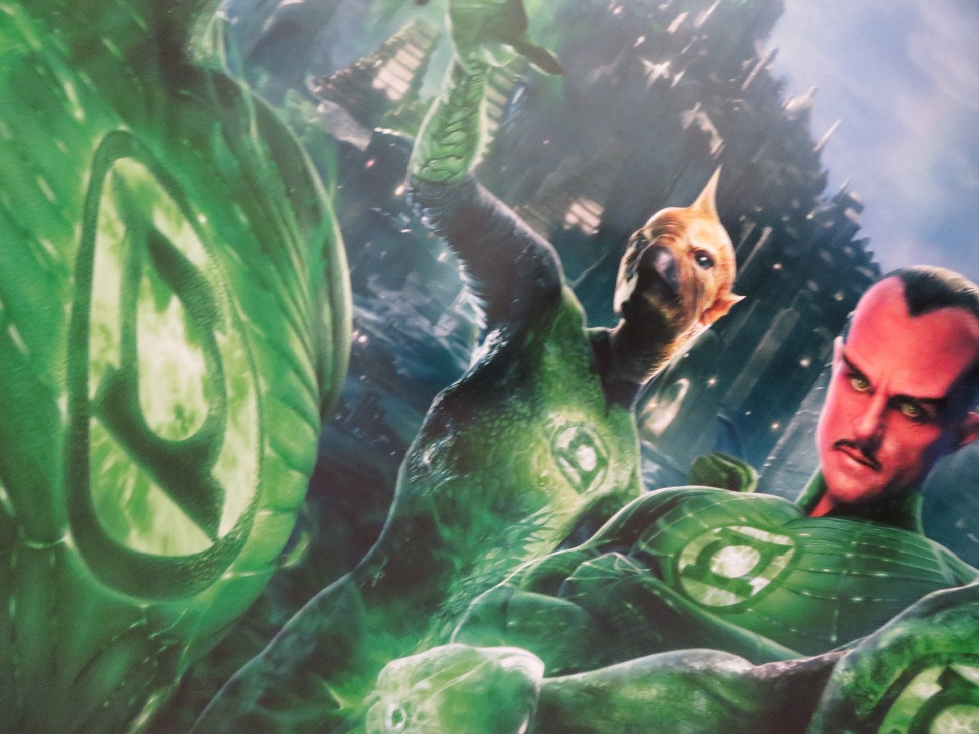 GREEN LANTERN US ONE SHEET ROLLED POSTER RYAN REYNOLDS BLAKE LIVELY 2011 Rendezvous Cinema Movie posters