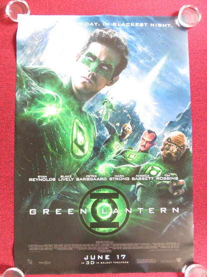 GREEN LANTERN US ONE SHEET ROLLED POSTER RYAN REYNOLDS BLAKE LIVELY 2011 Rendezvous Cinema Movie posters