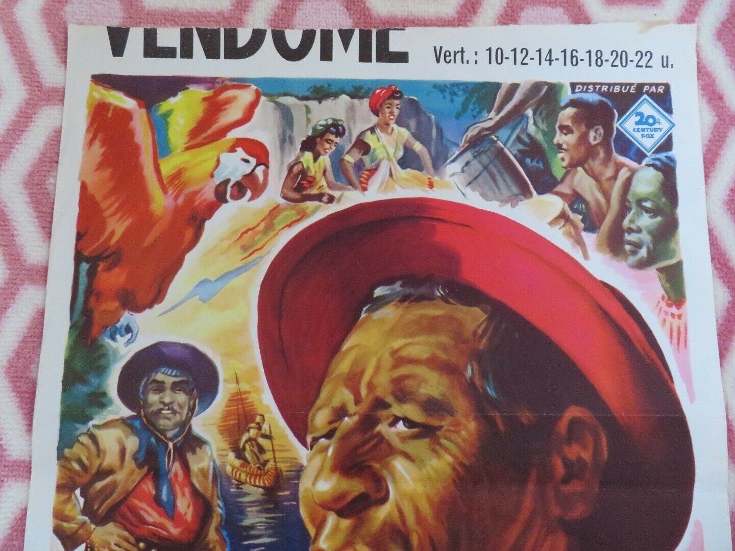 GREEN MAGIC / MAGIE VERTE BELGIUM (19.5"x 14") POSTER CARLOS MONTALBAN 1953 Movie posters