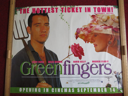 GREENFINGERS UK QUAD (30"x 40") ROLLED POSTER CLIVE OWEN HELEN MIRREN 2000 Rendezvous Cinema Movie posters