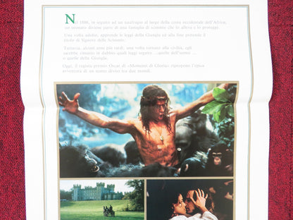 GREYSTOKE: THE LEGEND OF TARZAN, LORD OF THE APES ITALIAN LOCANDINA POSTER 1984 Rendezvous Cinema Movie posters