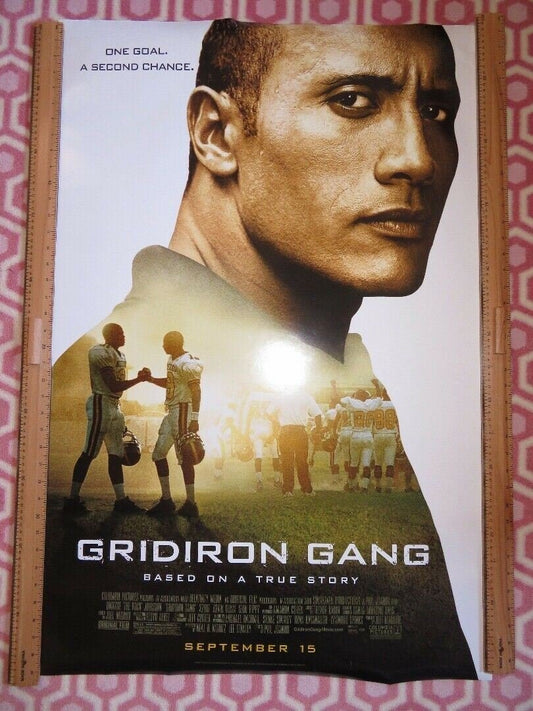 GRIDIRON GANG US ROLLED POSTERDWAYNE JOHNSON XZIBIT 2006 - Rendezvous Cinema
