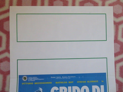 GRIDO DI PIETRA / Scream of Stone ITALIAN LOCANDINA (27.5"x13") POSTER 1991 Movie posters