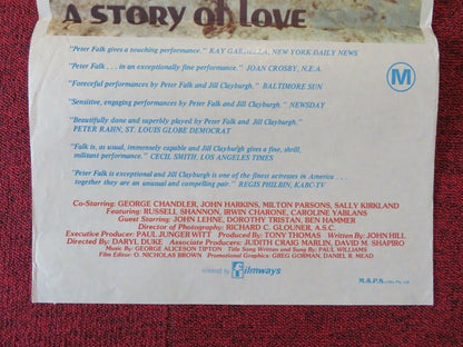GRIFFIN AND PHOENIX FOLDED AUSTRALIAN DAYBILL POSTER Peter Falk 1976 Movie posters