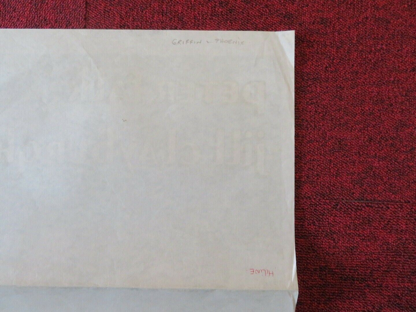 GRIFFIN AND PHOENIX FOLDED AUSTRALIAN DAYBILL POSTER Peter Falk 1976 Movie posters