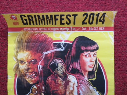 GRIMMFEST 2014 UK POSTER HORROR MOVIE FESTIVAL Rendezvous Cinema Movie posters