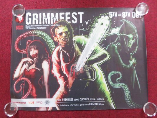 GRIMMFEST FESTIVAL UK QUAD (27.5"x 37") ROLLED POSTER MOVIE FESTIVAL 2017 Rendezvous Cinema Movie posters