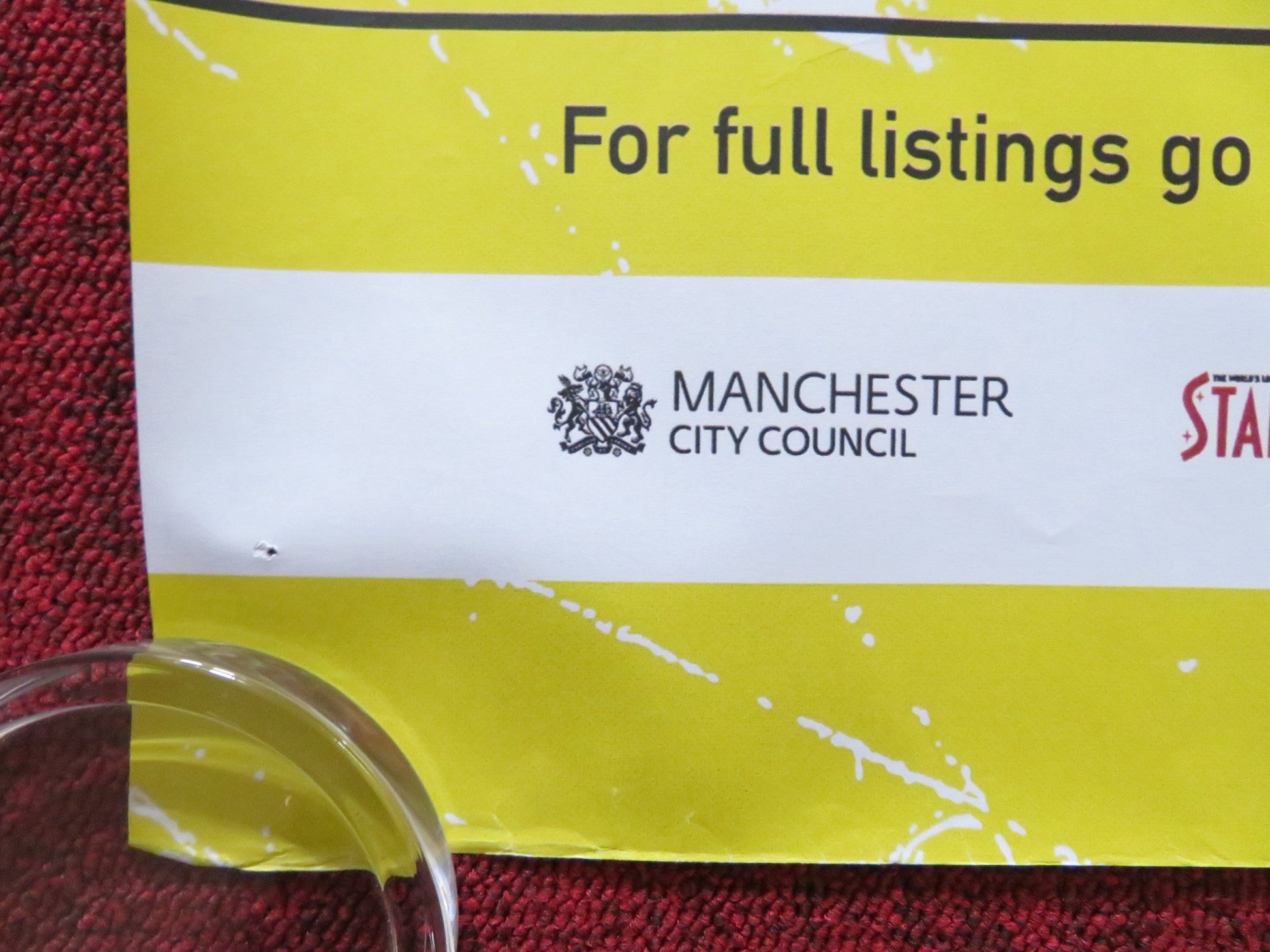 GRIMMFEST UK QUAD (30"x 40") ROLLED POSTER MOVIE FESTIVAL 2014 Rendezvous Cinema Movie posters