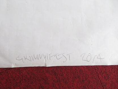 GRIMMFEST UK QUAD (30"x 40") ROLLED POSTER MOVIE FESTIVAL 2014 Rendezvous Cinema Movie posters