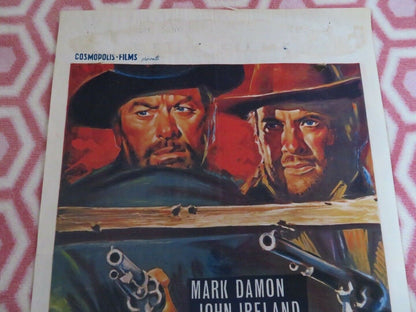 GRINGO JOUE ET GAGNE BELGIUM (21"x 14") POSTER MARK DAMON JOGH IRELAND 1968 - Rendezvous Cinema