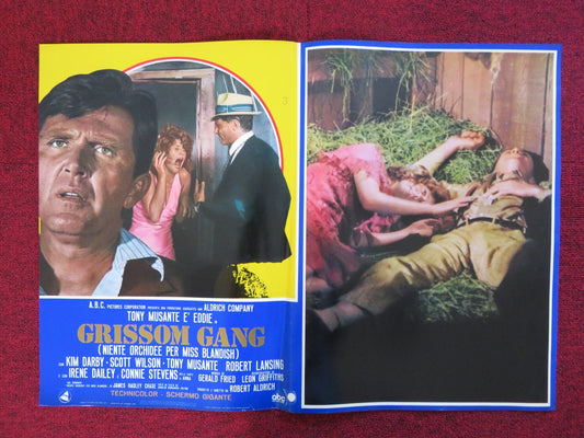 GRISSOM GANG - C ITALIAN FOTOBUSTA POSTER KIM DARBY SCOTT WILSON 1971 Rendezvous Cinema Movie posters