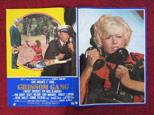 GRISSOM GANG - E ITALIAN FOTOBUSTA POSTER KIM DARBY SCOTT WILSON 1971 Rendezvous Cinema Movie posters