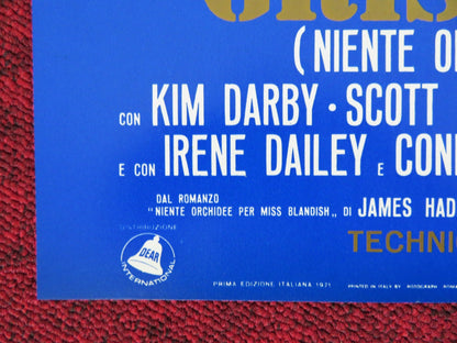 GRISSOM GANG - F ITALIAN FOTOBUSTA POSTER KIM DARBY SCOTT WILSON 1971 Rendezvous Cinema Movie posters