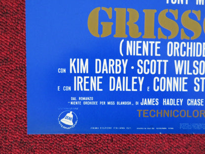 GRISSOM GANG - H ITALIAN FOTOBUSTA POSTER KIM DARBY SCOTT WILSON 1971 Rendezvous Cinema Movie posters