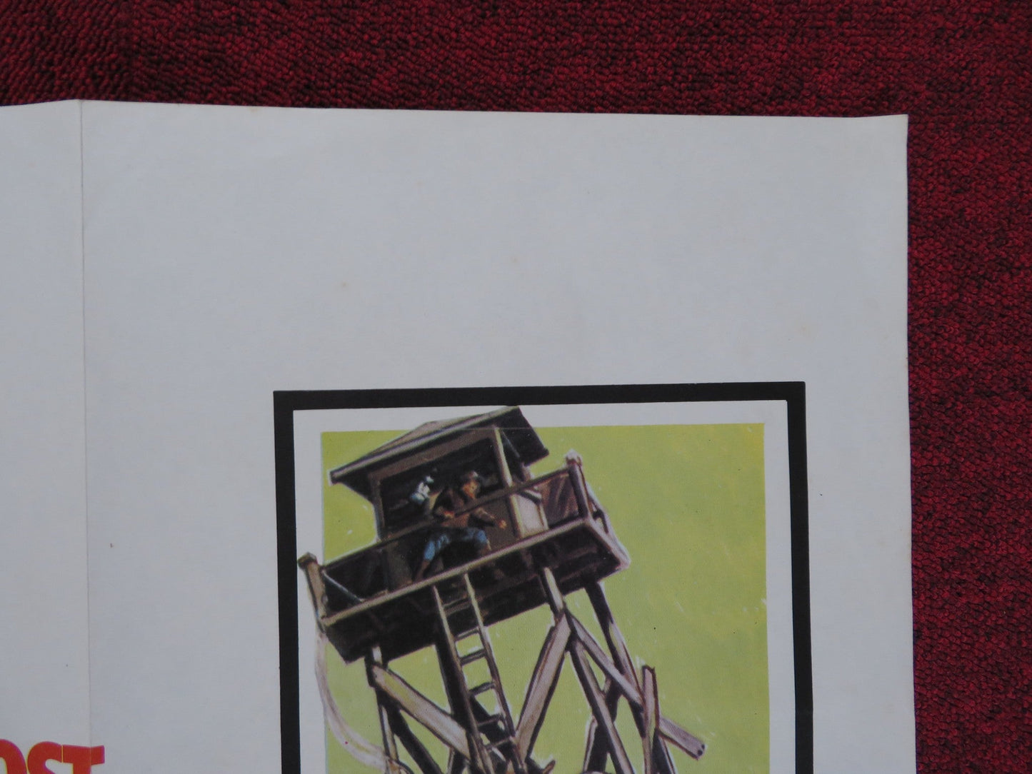 GRIZZLY UK QUAD POSTER FOLDED CRISTOPHER GEORGE ANDREW PRINE 1976 Rendezvous Cinema Movie posters