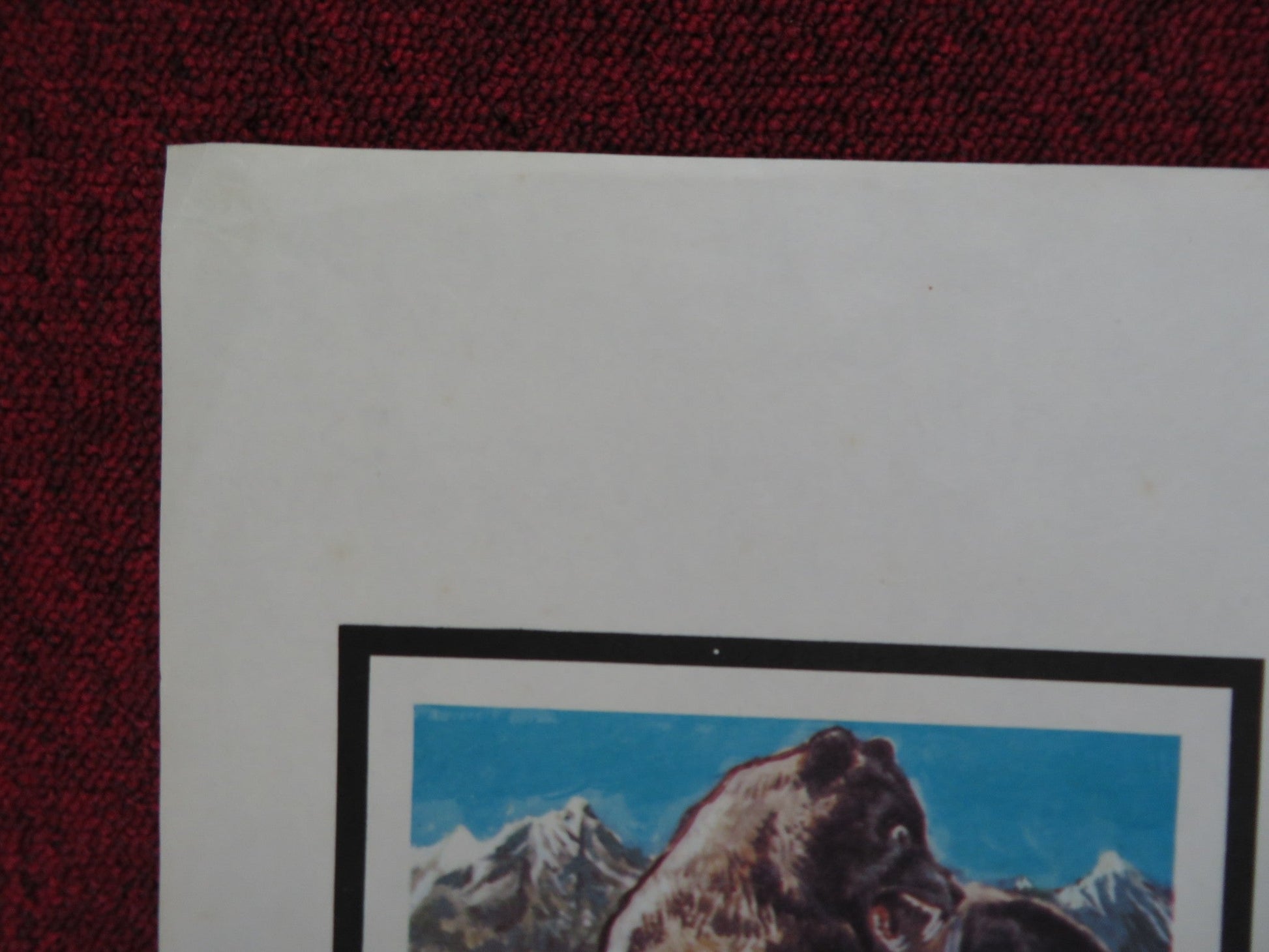 GRIZZLY UK QUAD POSTER FOLDED CRISTOPHER GEORGE ANDREW PRINE 1976 Rendezvous Cinema Movie posters