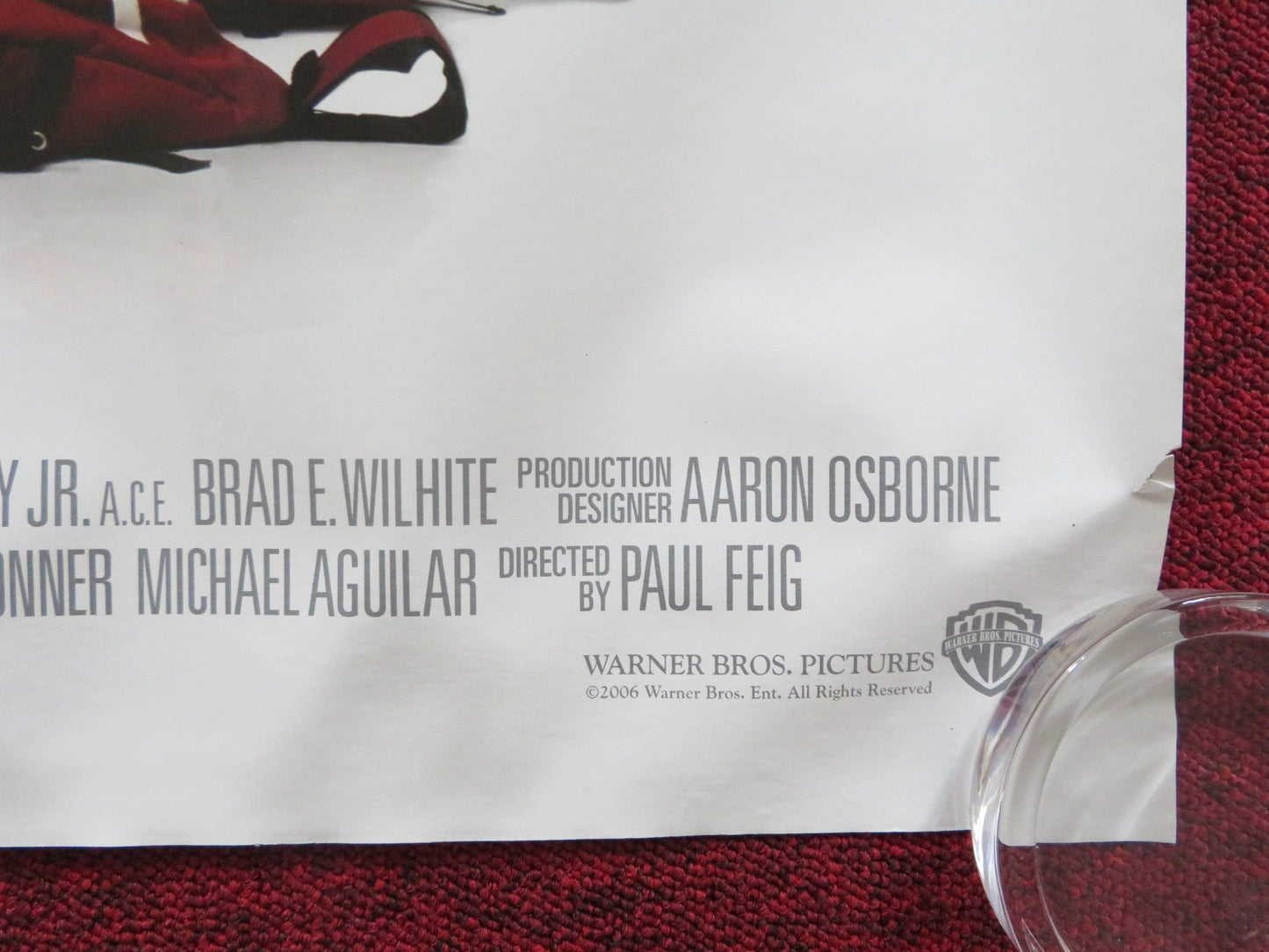 GROUNDED UK QUAD (30"x 40") ROLLED POSTER LEWIS BLACK WILMER VALDERRAMA 2006 Rendezvous Cinema Movie posters