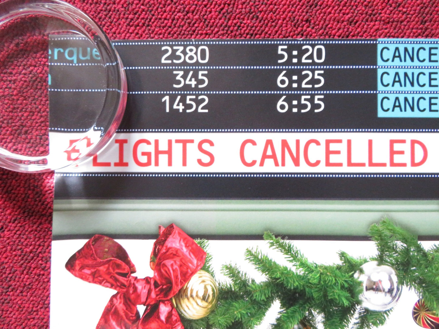 GROUNDED UK QUAD (30"x 40") ROLLED POSTER LEWIS BLACK WILMER VALDERRAMA 2006 Rendezvous Cinema Movie posters