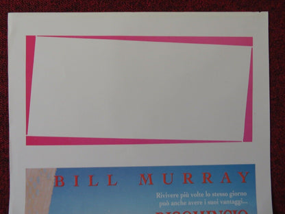 GROUNDHOG DAY ITALIAN LOCANDINA (27.5"x13") POSTER BILL MURRAY 1993 Movie posters