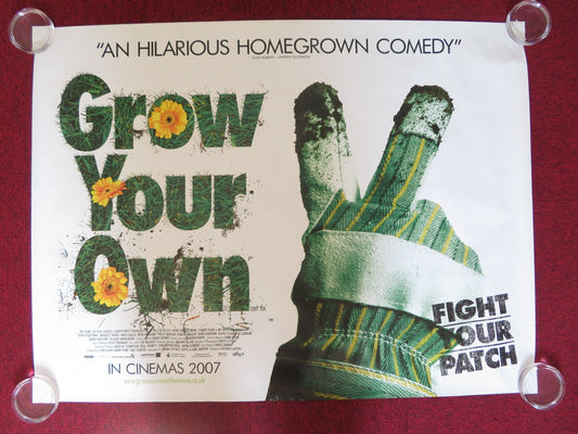 GROW YOUR OWN UK QUAD (30"x 40") ROLLED POSTER BENEDICT WONG EDDIE MARSAN 2007 Rendezvous Cinema Movie posters