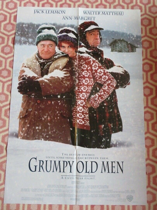 GRUMPY OLD MEN US ONE SHEET POSTER JACK LEMMON WALTER MATTHAU 1993 Movie posters