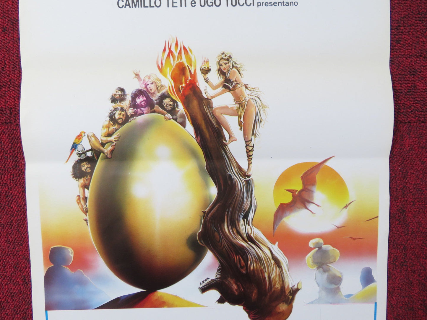 GRUNT! ITALIAN LOCANDINA POSTER ANDY LUOTTO GIANNI CIARDO 1982 Rendezvous Cinema Movie posters