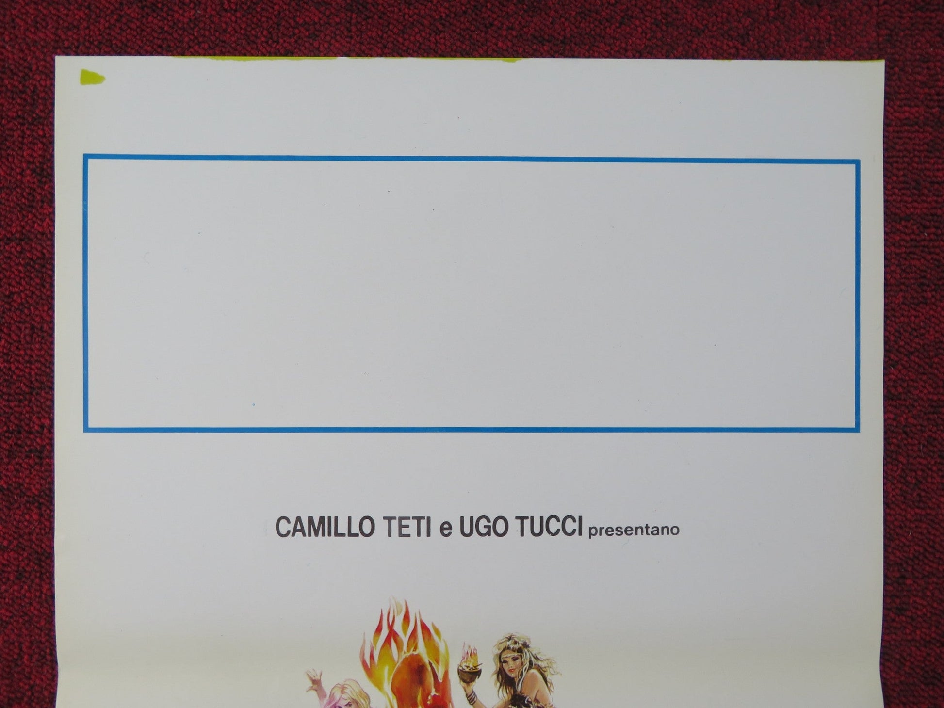 GRUNT! ITALIAN LOCANDINA POSTER ANDY LUOTTO GIANNI CIARDO 1982 Rendezvous Cinema Movie posters