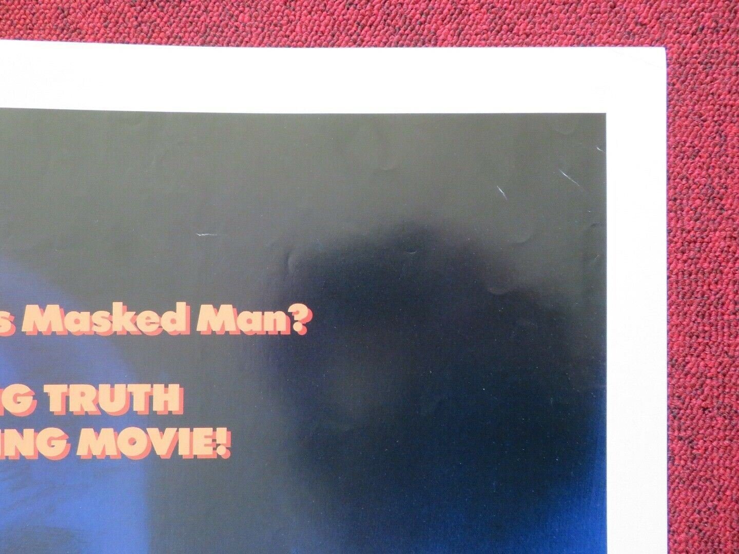 GRUNT! THE WRESTLING MOVIE FOLDED US ONE SHEET POSTER DICK MURDOCH 1985 - Rendezvous Cinema