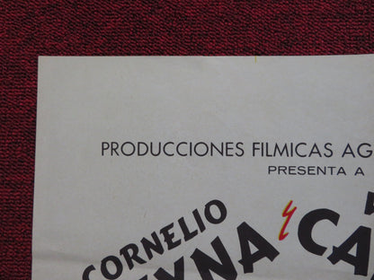 GUADALAJARA ES MEXICO FOLDED MEXICAN POSTER CORNELIO REYNA VERONICA CASTRO 1975 Rendezvous Cinema Movie posters