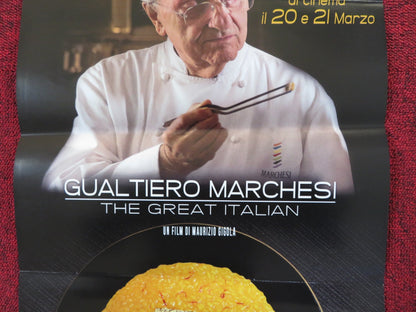 GUALTIERO MARCHESI: THE GREAT ITALIAN ITALIAN LOCANDINA POSTER PAUL BOCUSE 2018 Rendezvous Cinema Movie posters