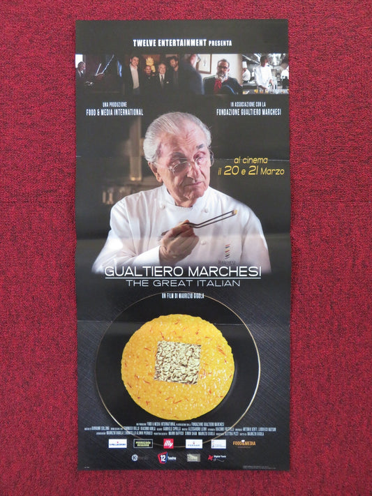 GUALTIERO MARCHESI: THE GREAT ITALIAN ITALIAN LOCANDINA POSTER PAUL BOCUSE 2018 Rendezvous Cinema Movie posters