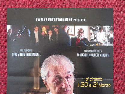 GUALTIERO MARCHESI: THE GREAT ITALIAN ITALIAN LOCANDINA POSTER PAUL BOCUSE 2018 Rendezvous Cinema Movie posters