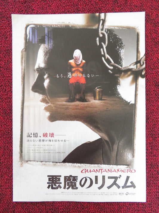 GUANTANAMERO JAPANESE CHIRASHI (B5) POSTER RUPERT EVANS NATALIA VERBEKE 2007 Rendezvous Cinema Movie posters