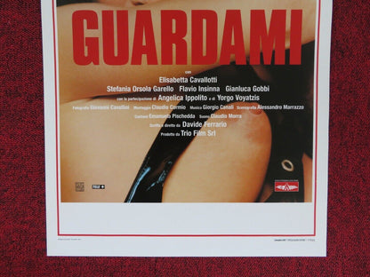 GUARDAMI ITALIAN LOCANDINA (27.5"x13") POSTER ELISABETTA CAVALLOTTI 1999 Movie posters