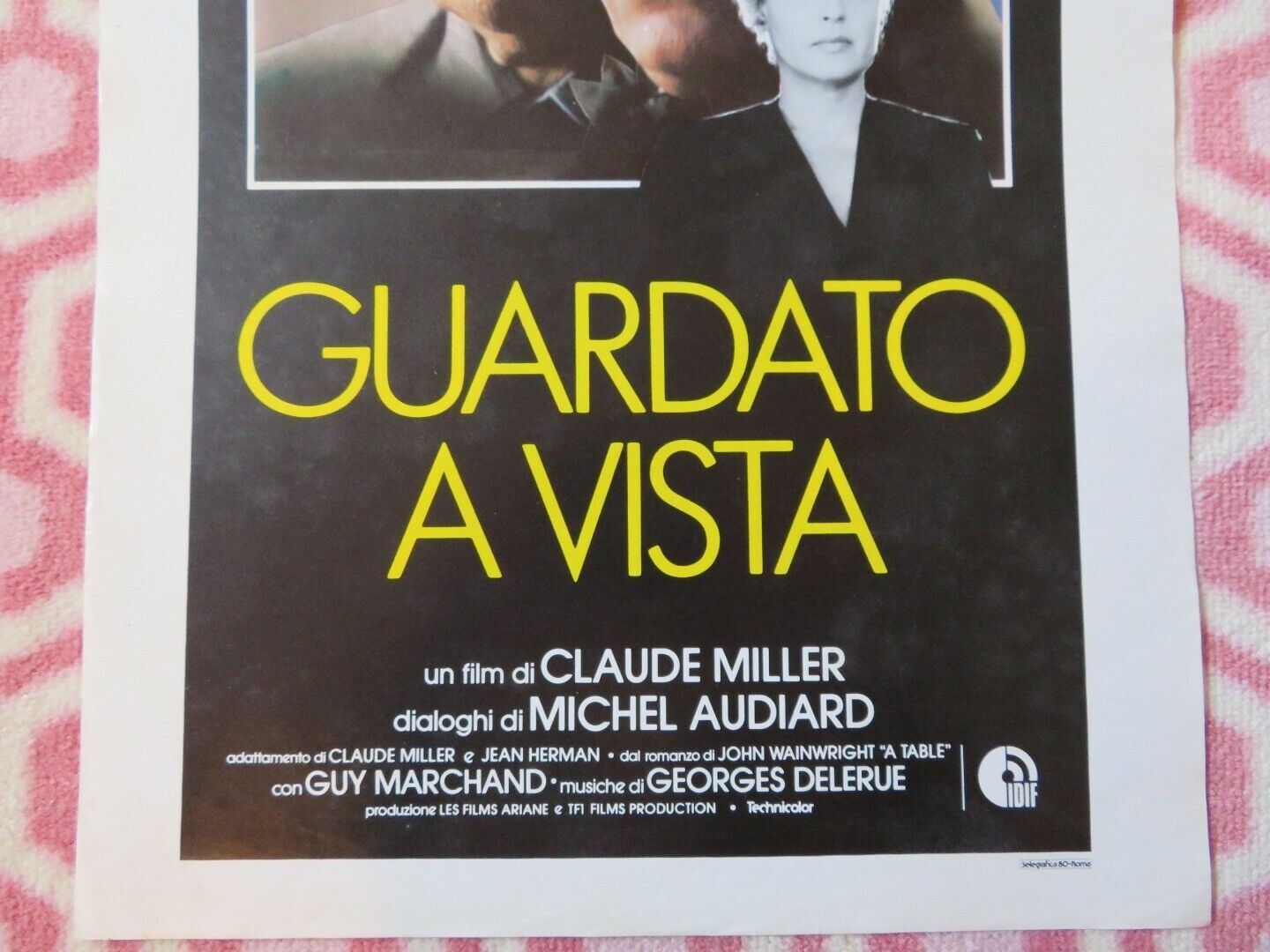 GUARDATO A VISTA /The Grilling ITALIAN LOCANDINA (27.5"x13") POSTER 1981 Movie posters